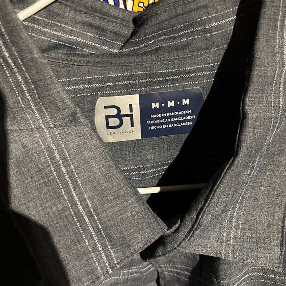 Ben Hogan Men’s Short-Sleeve Button-Up Shirt – NWT - Picture 2 of 3